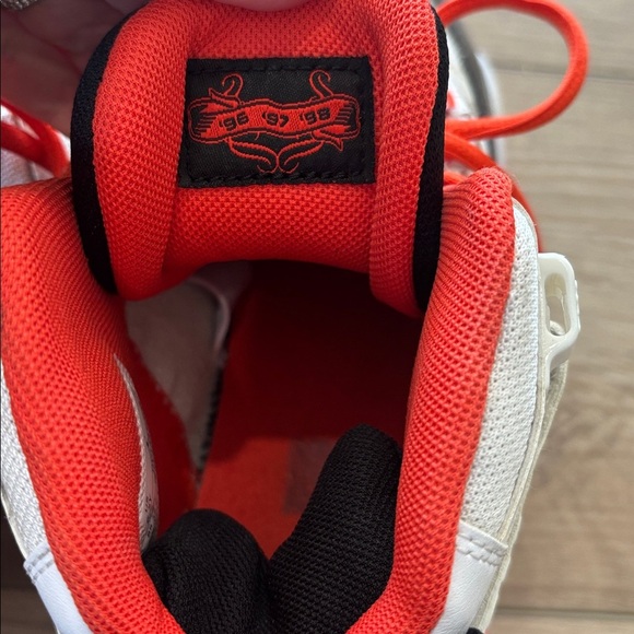 Nike Jordan Six 6 Rings Black/Team Orange GS SZ 6.5Y Retro True Flight - Picture 5 of 8